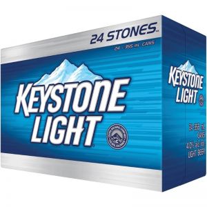 KEYSTONE LIGHT 24 Cans